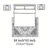 1pc Large Non-Slip Area Mat - Extra Large Floor Mat  Machine Washable Bathroom Kitchen Living Room Mat with Non