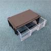 10Pcs Bead Organizer Drawer Cabinet Large Capacity Jewelry Sorting Box with Adjustable Dividers Plastic Beads Container