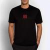 Men's Pure Cotton Short-sleeve T-shirt, Loose Fit, Casual Street Style Simple and Versatile Top Men's Crew Neck Short Sleeve Cotton T-shirt Logo Print