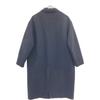 GALERIE VIE Navy Cashmere Blend Wool Light Melton Chester Coat Coat 34 NavyUsed