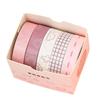 5Rolls Scrapbooking Tape for Craft 10mmx2m Decorative Tape for Scrapbooking Journal Photo Album Picture Frame Wrapping