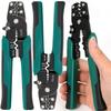 1/2pcs 4 in1 Multifunctional Crimping Terminal Pliers Wire Stripper Wire Cutter Terminal Pliers Wiring Accessories Hand Tool