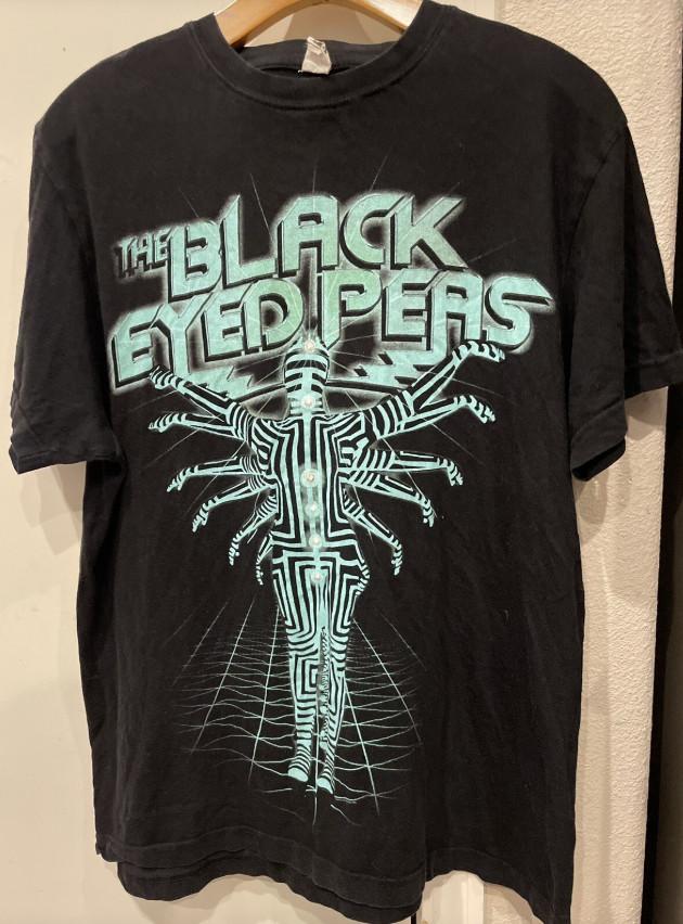 VTG The Black Eyed Peas Black Short Sleeve Unisex T-Shirt All Size RI_061 XXXL