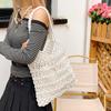 2025 Summer Weaving Hollow Out Shoulder Bags Large Capacity Beach Vacation Straw Bags For Ladies Travel Holiday Hansbags