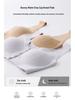 Plus Size Seamless Front Closure Push-Up Sports Bra for Small Breasts