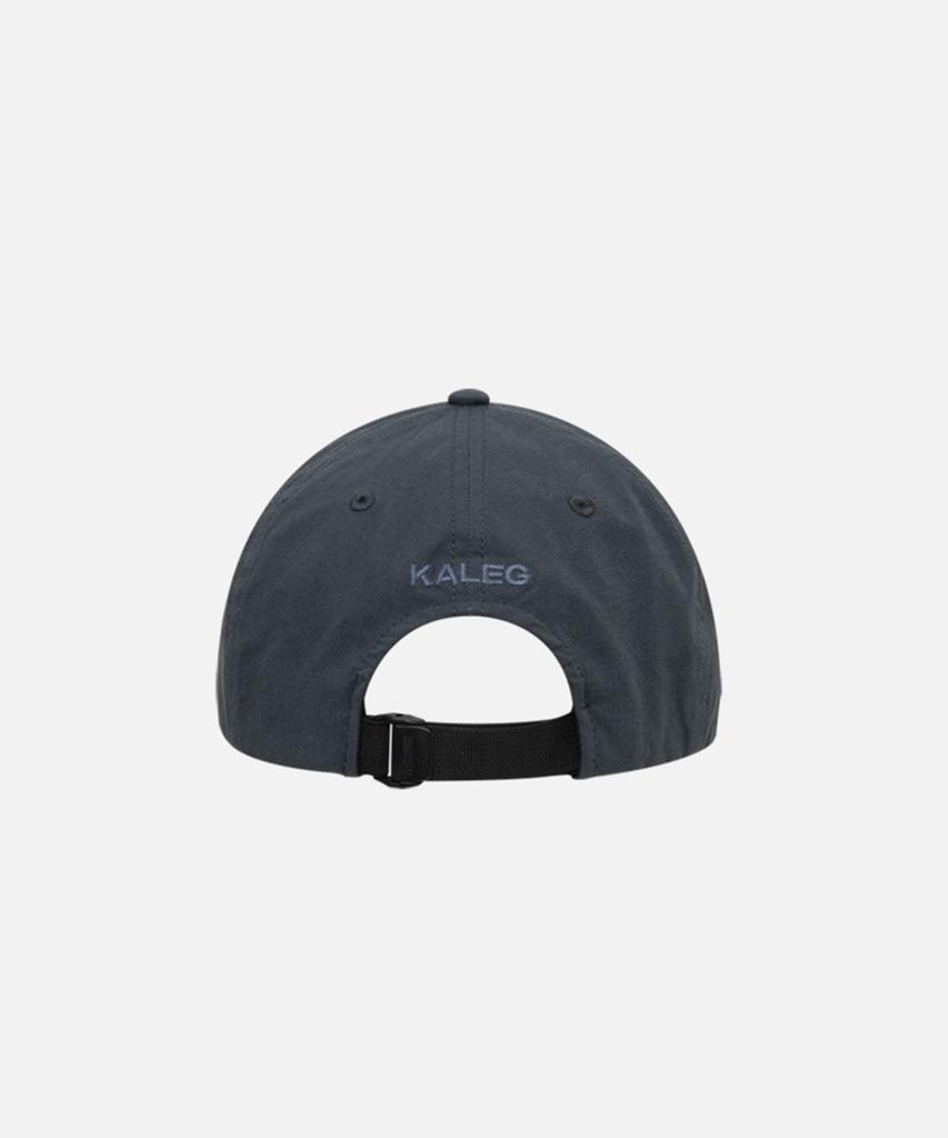 KALEG Linen Blend Graphic Cap (Grayish Navy)