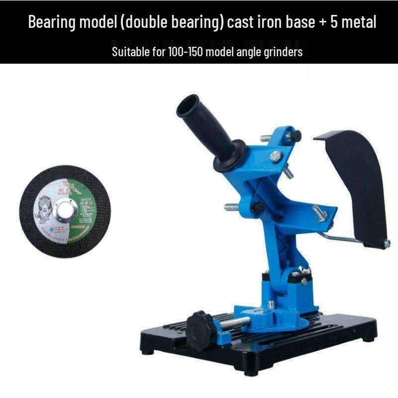 Universal Multifunctional Angle Grinder Stand: Sturdy Cutting Machine Mount