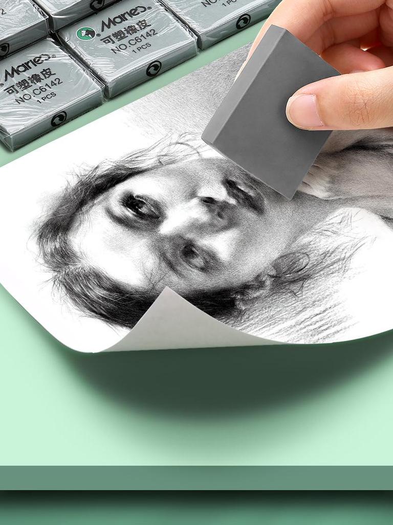 Marie Knetgummi für sauberes, krümelfreies Kunst- und Examensskizzieren