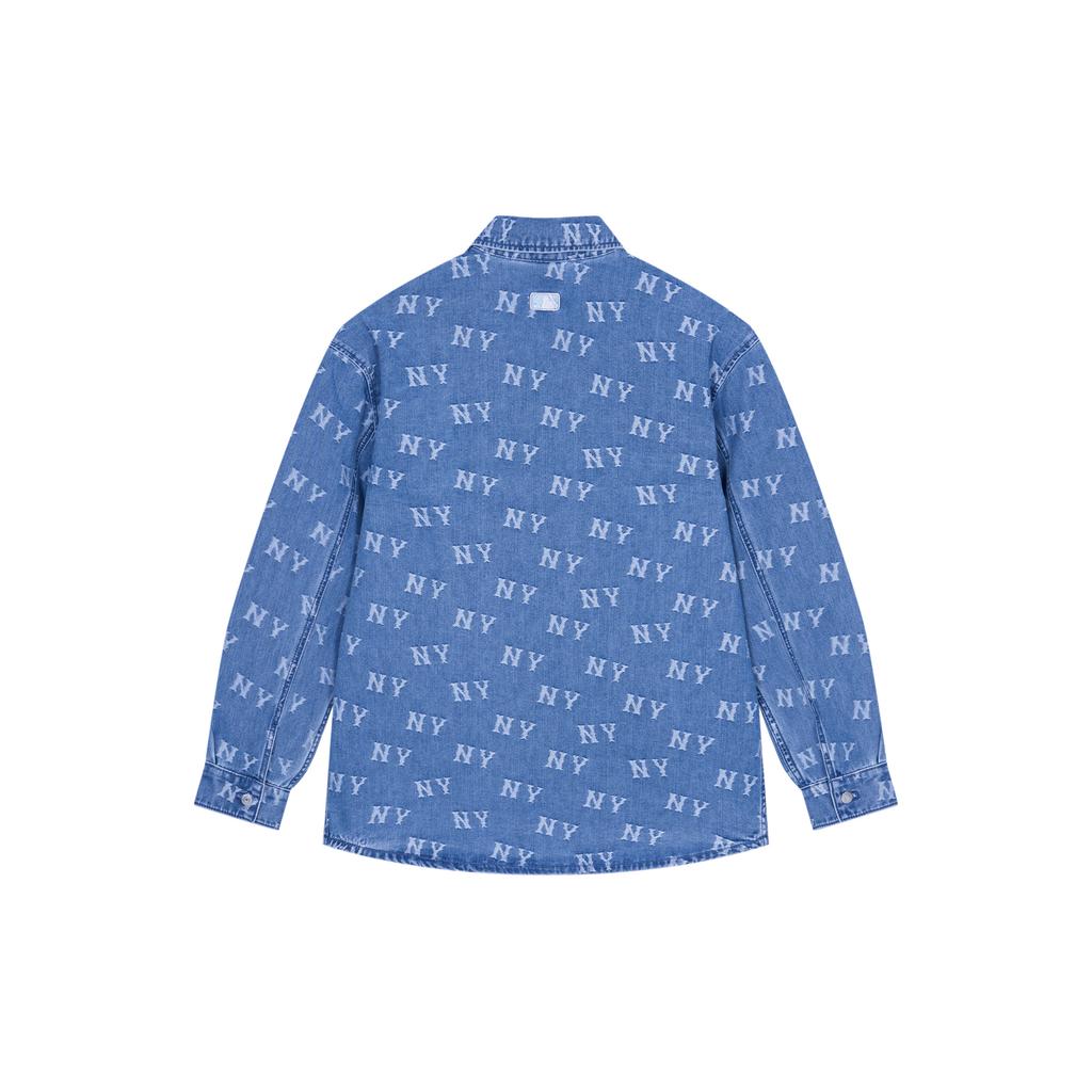 New MLB New York Yankees SS24 Shirt Unisex Light Blue 3ADRM0141-50BLL