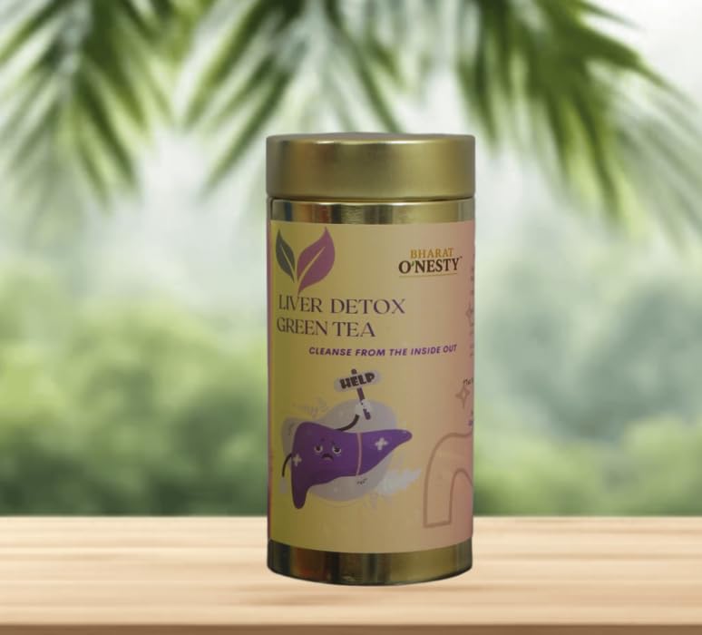 O Nesty Liver Detox Green Tea, 100g, Cleanse from the inside out Herbal Tea