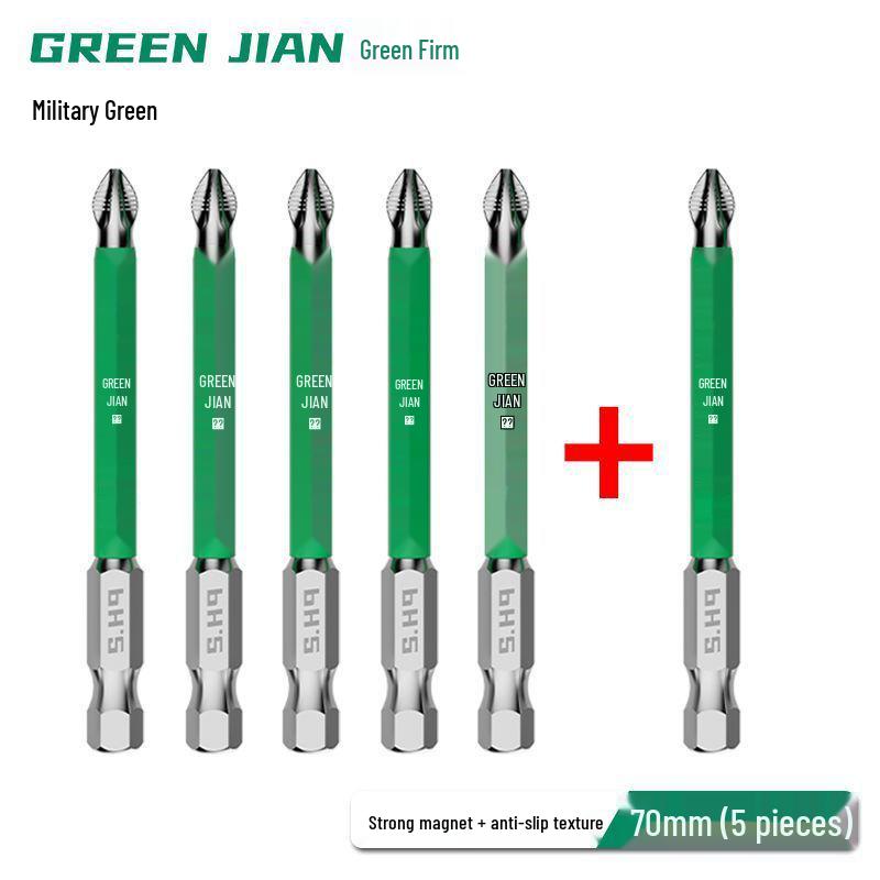 High-Strength Magnetic Electric Screwdriver Set with Impact Extended Bits