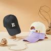 Multi-Color Hardtop R-Letter Baseball Hat Men'S And Women'S Sports Sunshade Sun Protection Moisture Cap Has Large Size