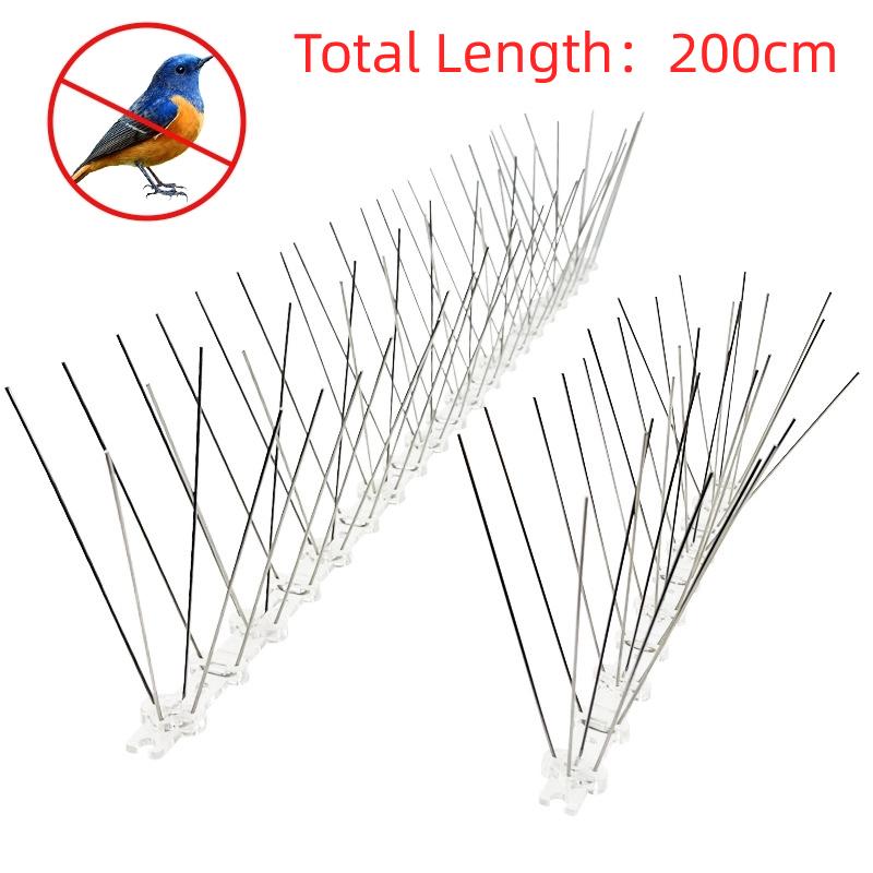 25Cm-200Cm Bird Spike Anti Birds Devices Garden Supplies Pigeon Spikes Pigeon Defense Scare Pigeons Bird Spike