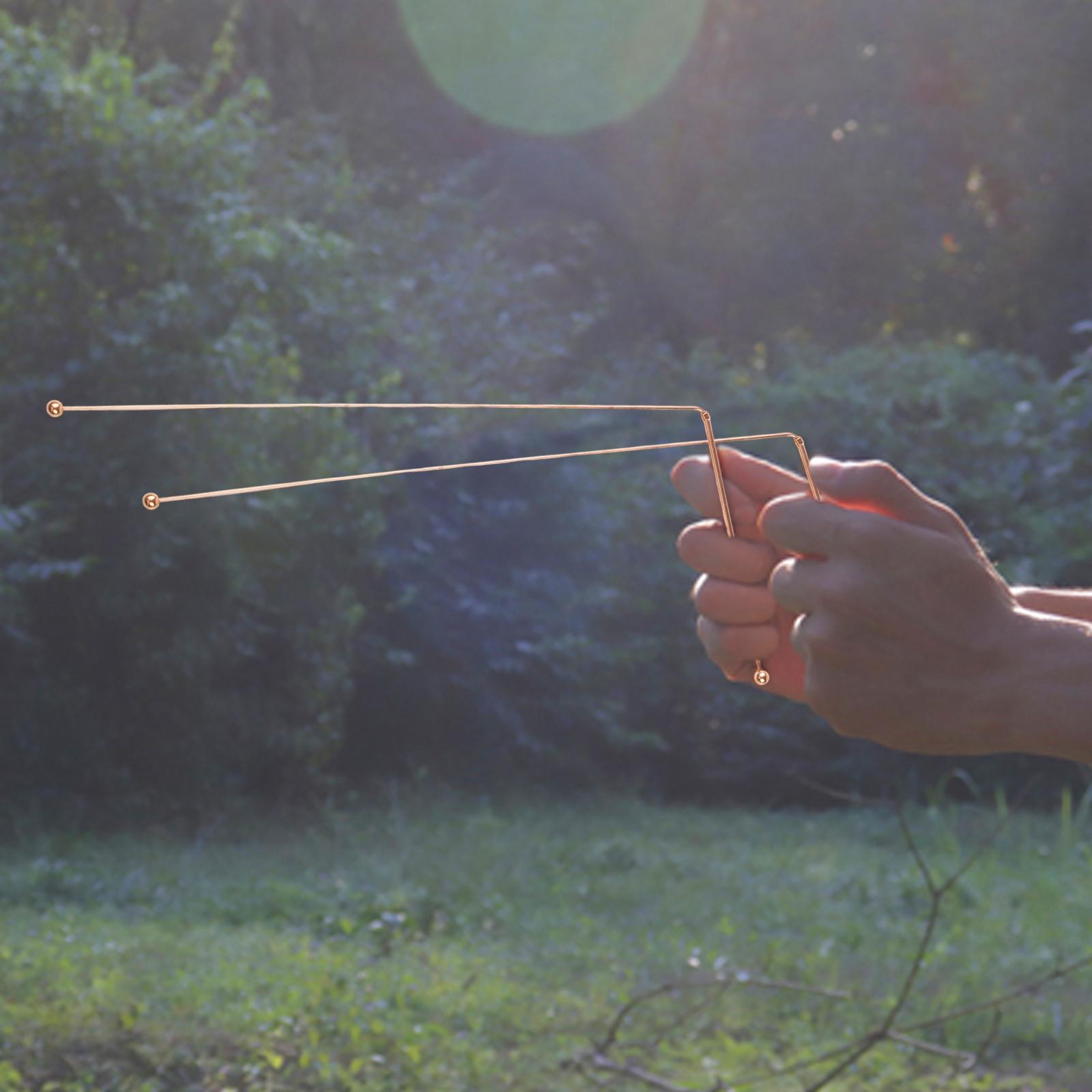 Telescopic Dowsing Rods Made of 99 9% Copper Includes Pendulum and Scrying Mat for Exploration and Decision Guidance China Mainland