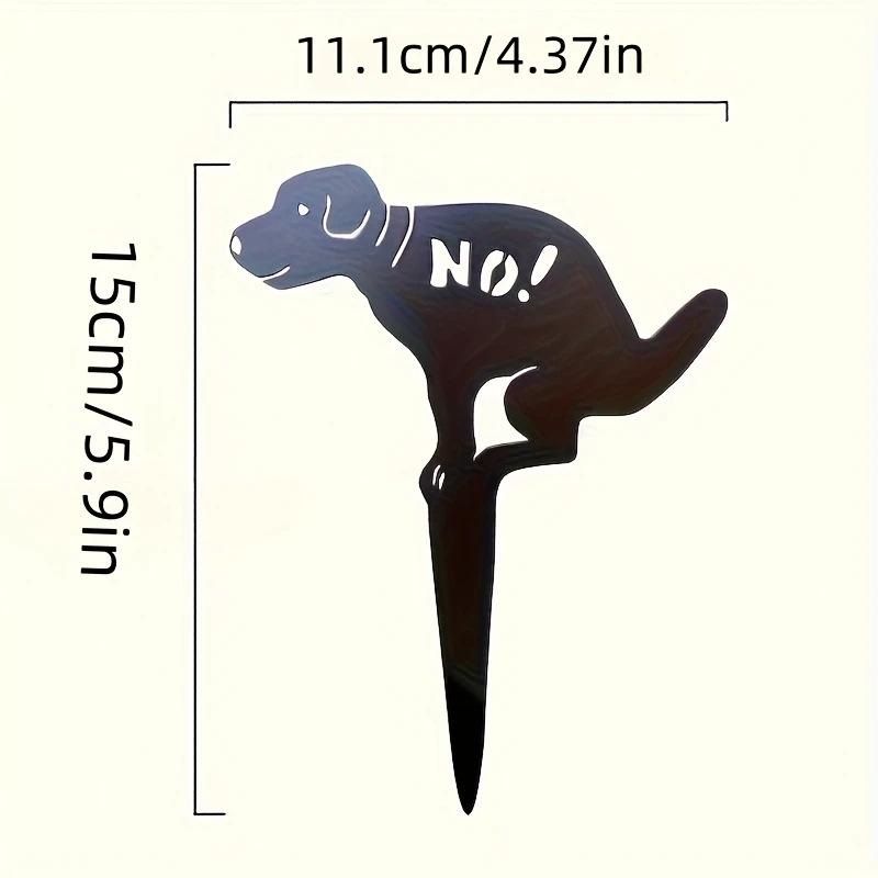 Cross Metal Ground Insert Sign for Garden Decoration