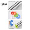 Professional Baking Tools for Pastry Rolling Pin with Thickness Rings, Ergonomic Measurement Markings Kitchen Tool, Heavy Duty Dough Roller