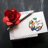 500Pcs Thank You Stickers Gifts Card Box Package Sealing Labels Donuts Stickers
