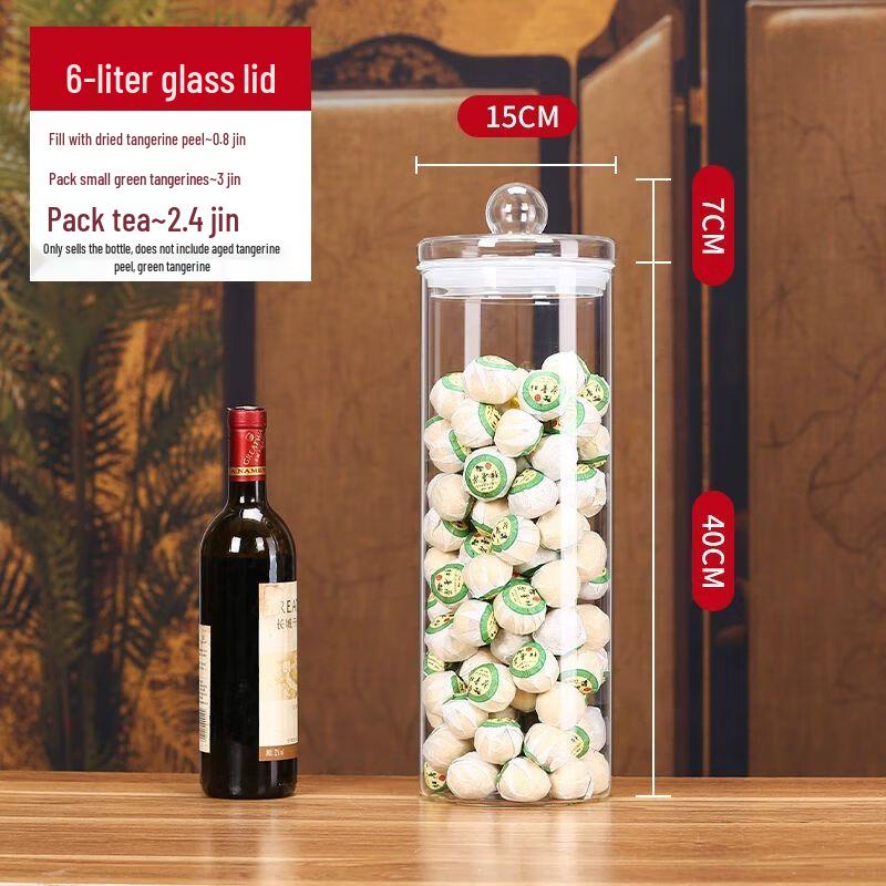 

Jiakangming Multi-purpose Sealed Glass Storage Jar