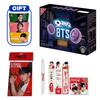 Hotteok Edição Limitada BTS x Oreo (Panqueca Doce Coreana) Conjunto de Presente com 3 Tipos de Manga para Copo Flavor Cookie + BTS V