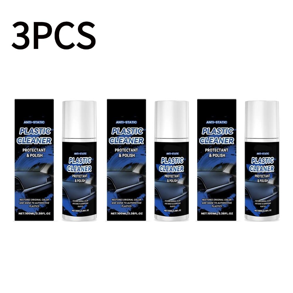 1-10PCS Car Plastic Refurbishment Agent - Interior Dashboard Cleaner & Anti-Wear Protector | 2-in-1 Renovation & Protection