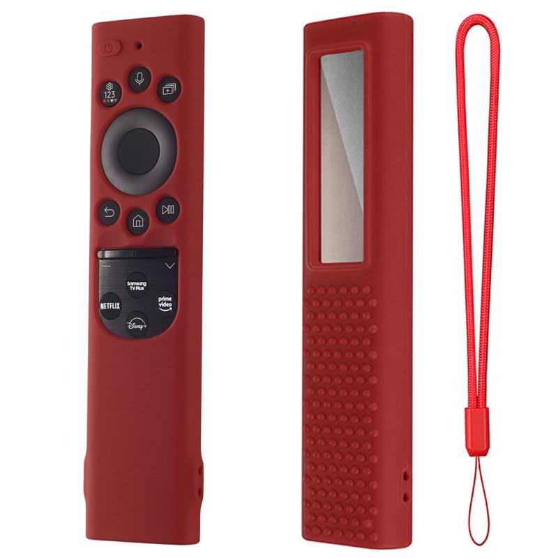 Smart TV Fernbedienung Fall Silikon Anti-Rutsch-Abdeckung kompatibel für 2022 Samsung Tm2280ecobn59