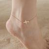 Lemegeton Lovely Walking Cat Aircraft Charms Anklet Foot Bracelet for Women  Animal Kitten Chain Stainless Steel Jewelry Gift