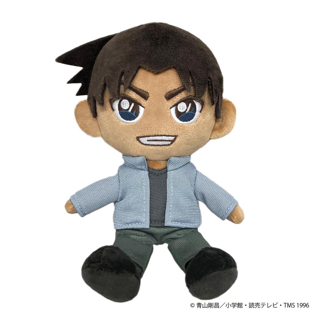 Sanei Boeki Detective Conan Fluffy Friends Heiji Hattori (S) W11 x D8 x H16cm Plush Toy FCN03