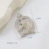 European & American Zircon Horse Series Jewelry: Copper Pendants, DIY Bracelets, Necklaces, Earrings
