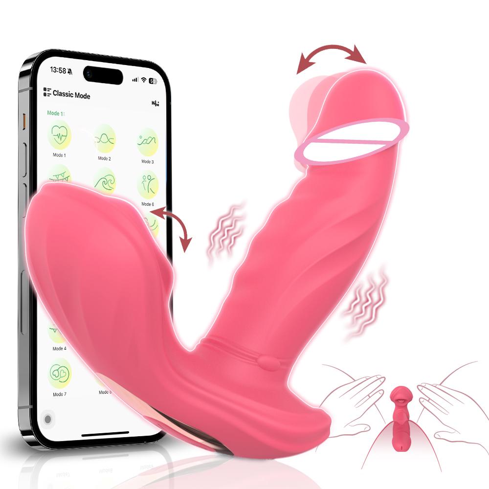 APP Control Vagina Vibrator Female Clitoris Stimulator Dildo Vibrator Sex Toy Wearable Panties Vibrator Adult Sex Toys for Women