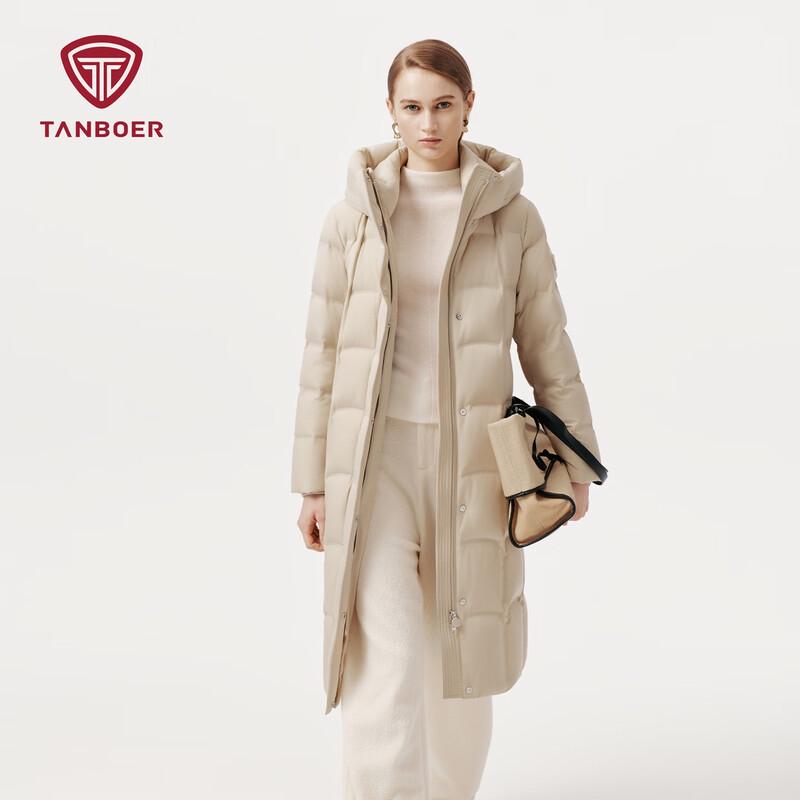 

Tamboer Women s Hooded Long Goose Down Winter Parka 5520860A M 165