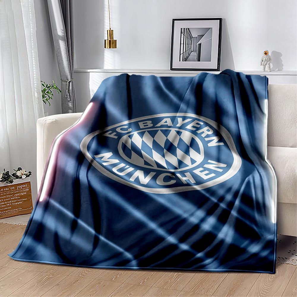 Bayern Munich Blanket Soft Warm Cozy Suitable for Couch Sofa Bedding Four Seasons Universal Modern Gifts For Family Or Friends