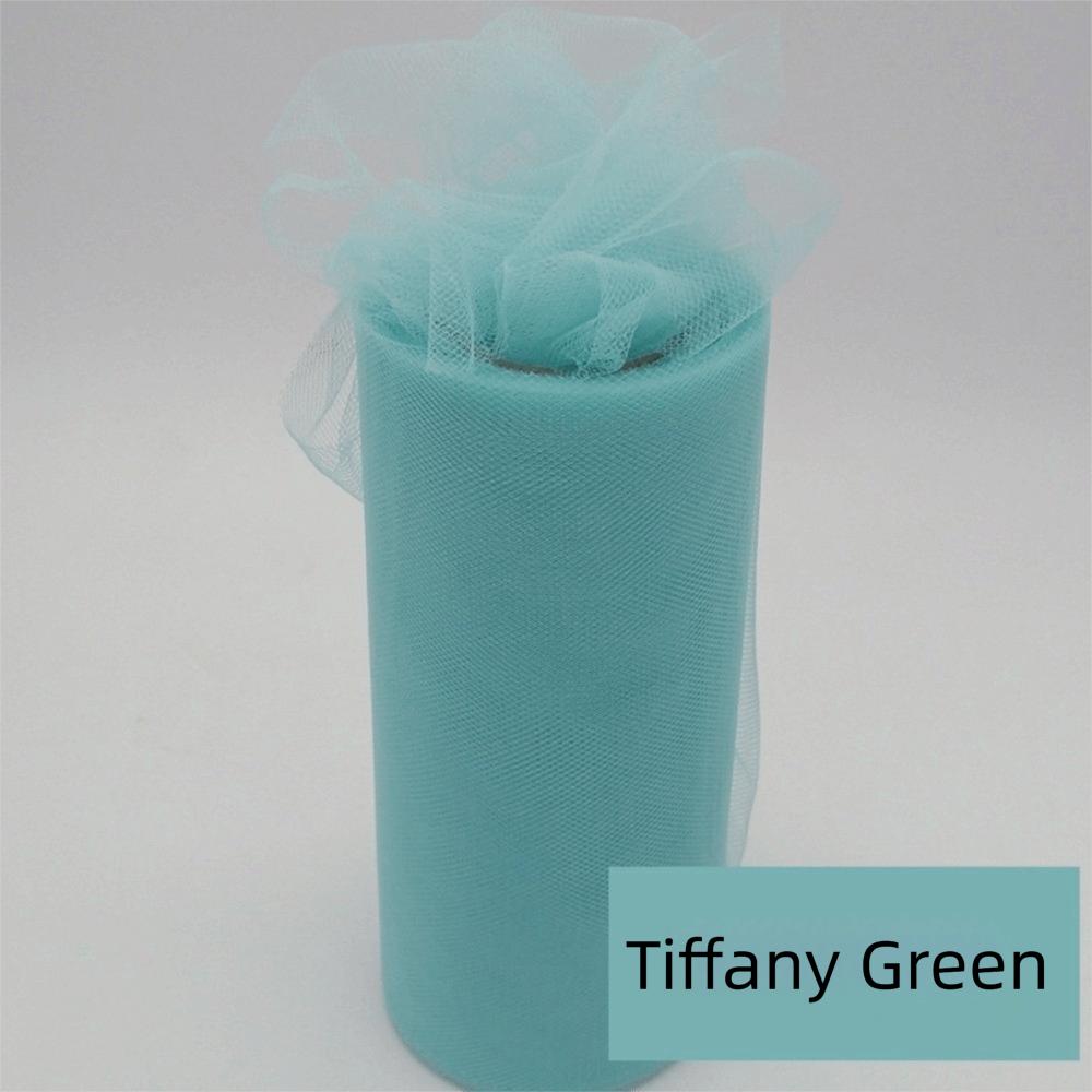 Multi-clolor Tulle Mesh Ribbon 15cm Width Soft Wedding Backdrop Curtain DIY Craft Decorative Sheer Tulle Fabric Ribbon