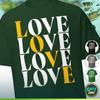 Jordan Love Shirt, Tee for Green Bay Fan, Packers Quarterback 10 Retro T-Shirt, Lambeau Field Go Pack Wisconsin Sports Tailgating Party Gear