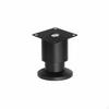 Adjustable Furniture Support Legs, Cabinet Sofa Bed Table Feet, Sturdy, NonSlip, RustResistant Black