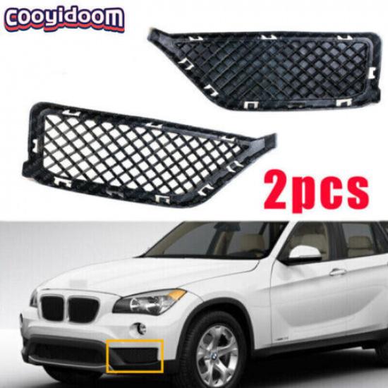 For BMW X1 E84 2013 2014 2015 Left+Right Front Bumper Lower Bottom Grille