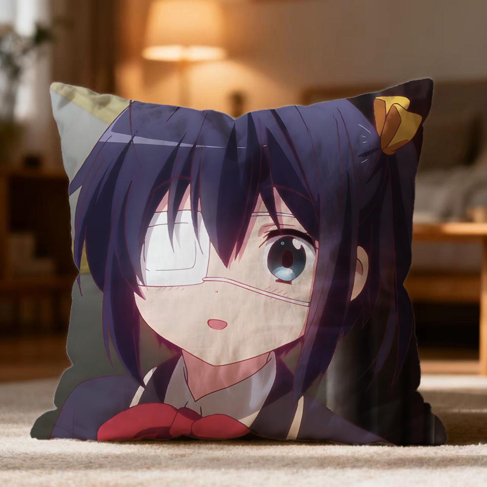 Fashion L-LLove, Chunibyo & Other Delusions Cushion Cover Soft Washable Pillow Case Multi-Scene for Couch Bed Travel Office Use