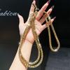Hot Sale Fashionable 3-in-1 Rhinestone Crossbody Lanyard: Wear as Bracelet or Necklace with Long & Short Multifunctional Chain