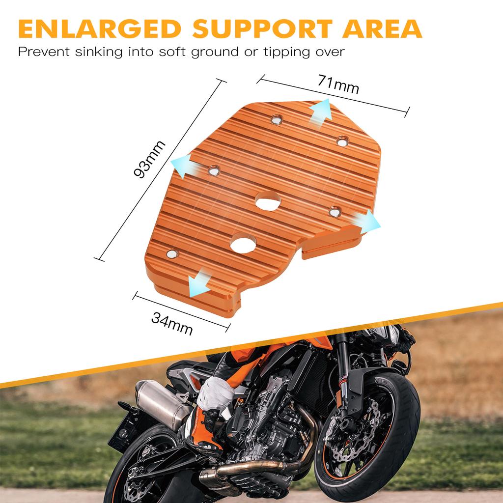 Side Stand Kickstand Footstand Enlarger For KTM 690 Enduro R/SMC R 790/890 Adventure Rally/R 1290 Adventure R Husqvarna 701