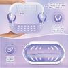 Faerie UV/LED Resin Light, 48W, 48 LEDs, Double-Sided UV Light, Gel Nail Light, Nail Lamp, Timer Setting, Acrylic Plate Included, Magnetic, Ideal for