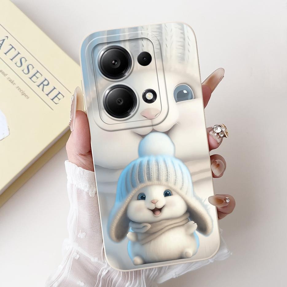 For Xiaomi Redmi Note 13 4G Case Note13 Pro Cute Fashion Candy Painted Cover Soft TPU Phone Case For Redmi Note 13 Pro Plus Bags