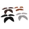Fake Mustache And Eyebrows Self Adhesive Old Man Mustache and Eyebrows Cosplay Costume Accessories for Festival Party 4