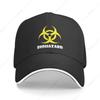 Biohazard Warning Symbol Baseball Golf Cap Casquette Outdoor Trucker Hats Adjustable Custom