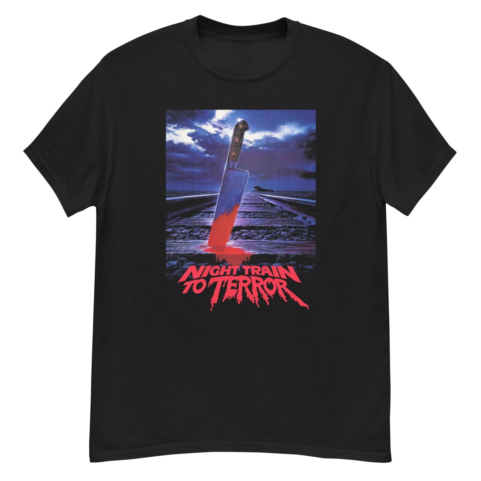 Night Train to Terror cult horror film fan art t-shirt 3XL