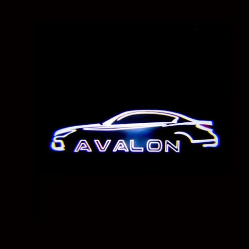 Car Door Welcome LED Light Courtesy Projector Ghost Shadow Lamp for Toyota Avalon 2013 2014 2015 2016 2017 2018 2019 Accessories