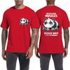 Funny Panda Weightlifting Squat Gym Quote Graphic Print T Shirts Men Women Kawaii Meme T-shirts Male Casual Tees Short Sleeve