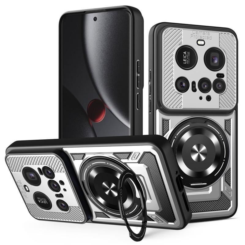 Suitable for Xiaomi Mi 11 Excellent Armor Rotary Bracket Mobile Phone Case Redmi K11Pro Max 2-in-1 Anti-drop Protective Case