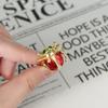 Xiaoxiangfeng Design Sense Bee Beetle Light Luxury Ring Ring Niche Insect Ring Opening Retro