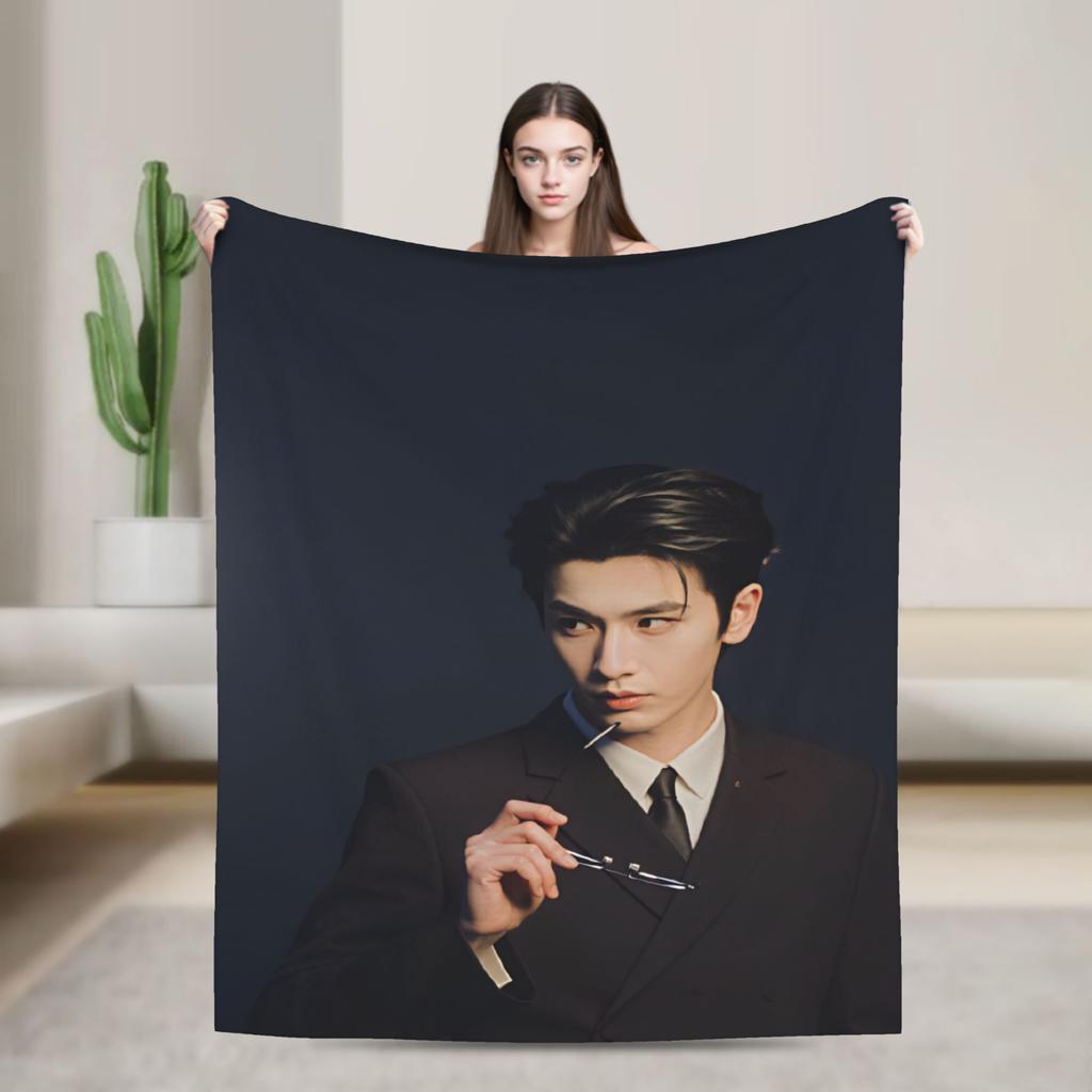 Zhang Linghe Blanket Airplane Travel Flannel Throw Blanket For Couch Chair Warm Custom Quality Bedspread Gift Idea