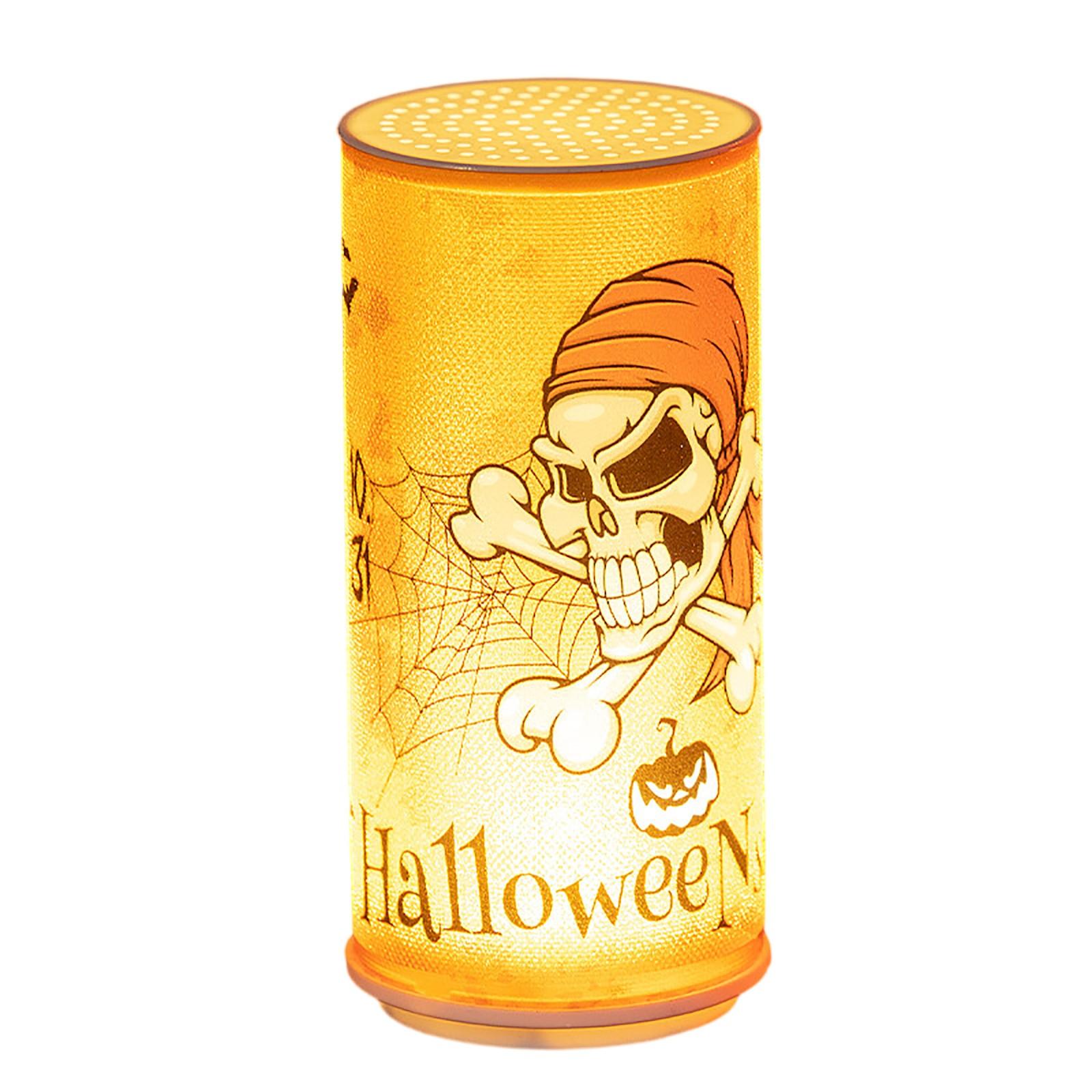 

Хэллоуин Светодиодная свеча Страшное украшение Ночник Реквизит для вечеринки One Size