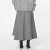 JNBY Women's Irregular Patchwork Wool Blend Skirt
